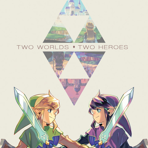 smash brothers link between worlds zelda