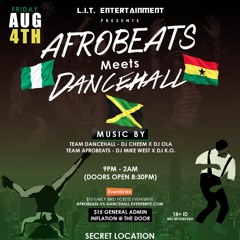 Afrobeats Meets Dancehall Promo Mix (MIXED BY DJ MIKEWEST X DJ OLA)