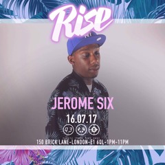 Rise LDN - Jerome Six Live @ 93 Feet East 16.07.17