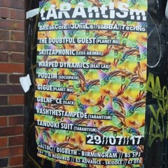 COME TO TARANTISM! Birmingham July 29!