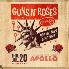Guns N' Roses - It's So Easy Live Apollo Theater 2017