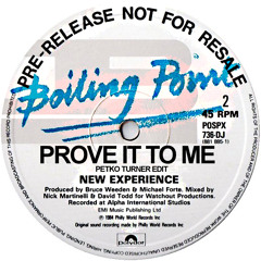 Premiere - New Experience - Prove It To Me (Petko Turner Edit)Philly Vocoder Boogie Funk
