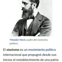 Definición del sionismo a palabras de ALFREDO JALIFE RAHME