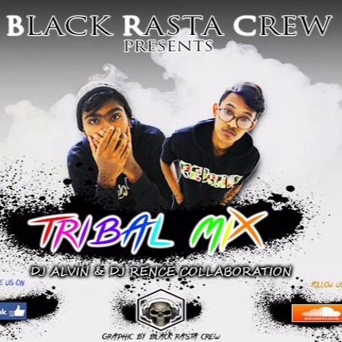 Black Rasta Crew Tribal Mix