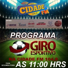 PROGRAMA GIRO ESPORTIVO DIA 24 DE JULHO 4º PROGRAMA  GRAVADO WA