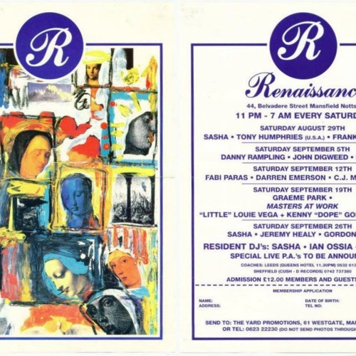 John Digweed Renaissance Demo - 14.07.1992 by Renaissance Records ...