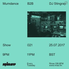 Mumdance b2b Stingray - 25th July 2017