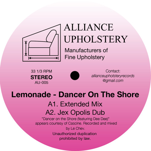 PREMIERE: Lemonade - Dancer On The Shore [Alliance Upholstery]