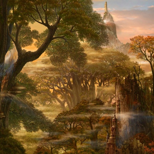 Stream Elven Forest by VasqQqueZ