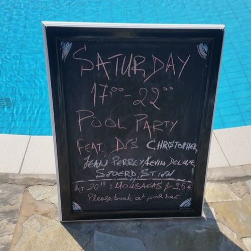 DJSjoerd @ Penelope's pool-party (Dassia-Corfu) 22-07-2017