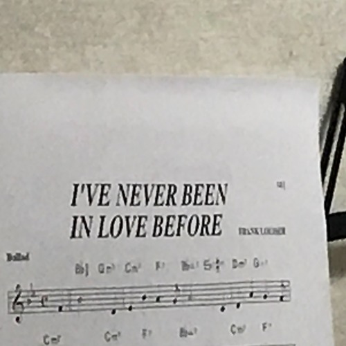 I've Never Been In Love Before