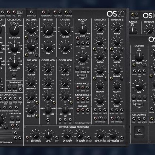 Stream Ocean Swift OS20 System Demo Loop 120 Bpm by SCOPE DSP Audio