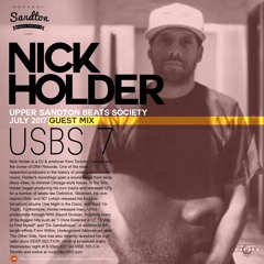 Upper Sandton Beats Society presents NICK HOLDER