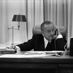 LBJ Discusses Strategy to Pass Medicare with Rep. Wilbur Mills & Assistant Sec. Wilbur Cohen