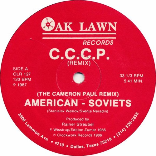 A1 - C.C.C.P. ‎- American - Soviets (The Cameron Paul Remix)