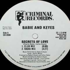 A1 - Babie And Keyes - Secrets Of Love (Club Mix)