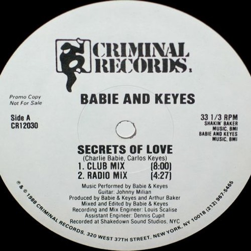 A1 - Babie And Keyes - Secrets Of Love (Club Mix)