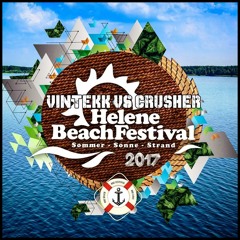 Vintekk vs. Crusher Live @ Helene Beach Festival 2017 [Darkforrest]