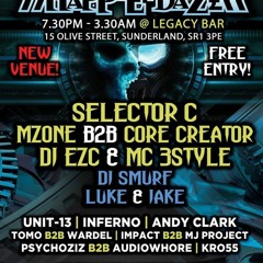 Jake b2b Woolley - Happ-E-Daze Sunderland 29-7-17