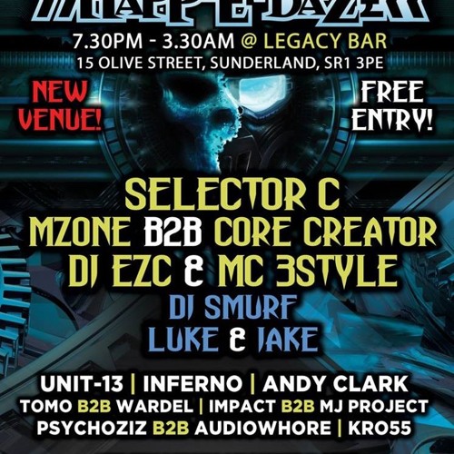 Jake b2b Woolley - Happ-E-Daze Sunderland 29-7-17