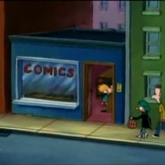 CHILLIN AT THE COMIC STORE