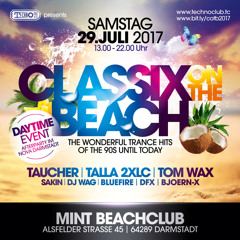 Bluefire b2b DFx live @ "Classix On The Beach 2017", Mint Club Darmstadt (2017-07)