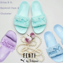 Erica B x Bankroll Kam x Chubster - Puma Slides