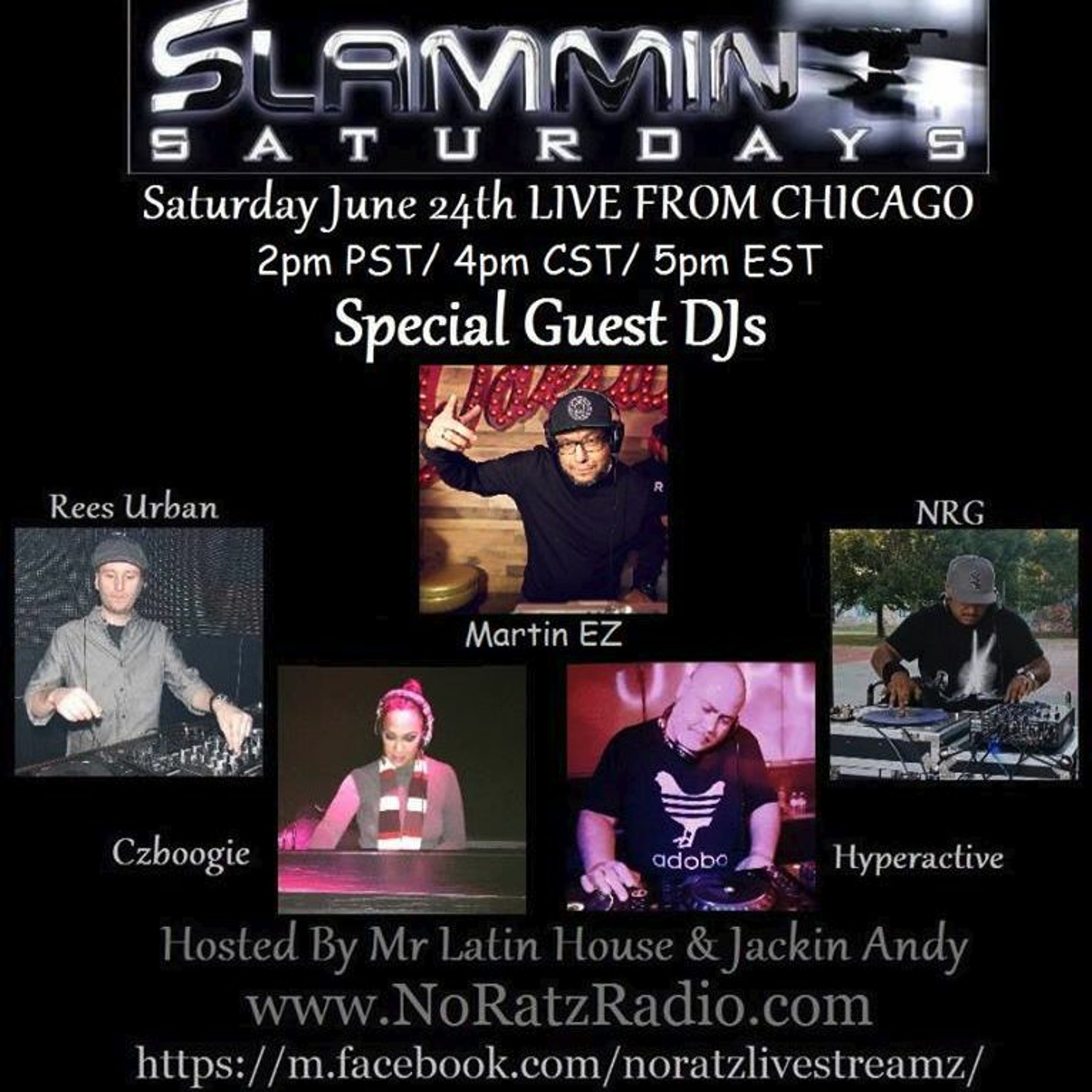 Rees Urban - Live on Slammin' Saturdays | No Ratz Radio [June.24.2017]