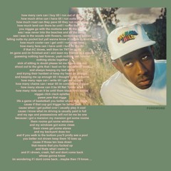 Tyler, the Creator - Foreword (Instrumental)ReProd. ACS ONE