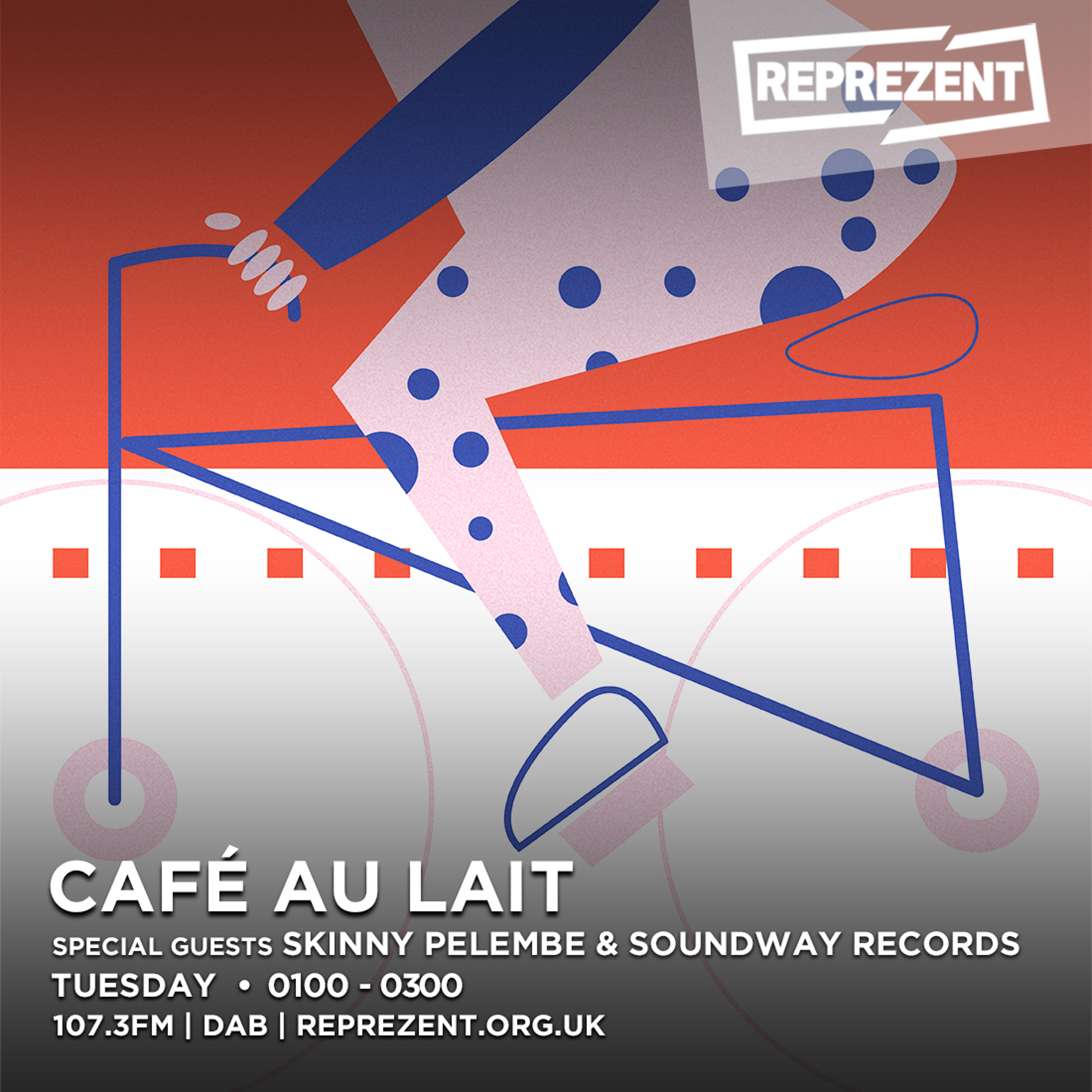 Café Au Lait w/ Skinny Pelembe & Soundway Records - 31st July 2017 episode artwork
