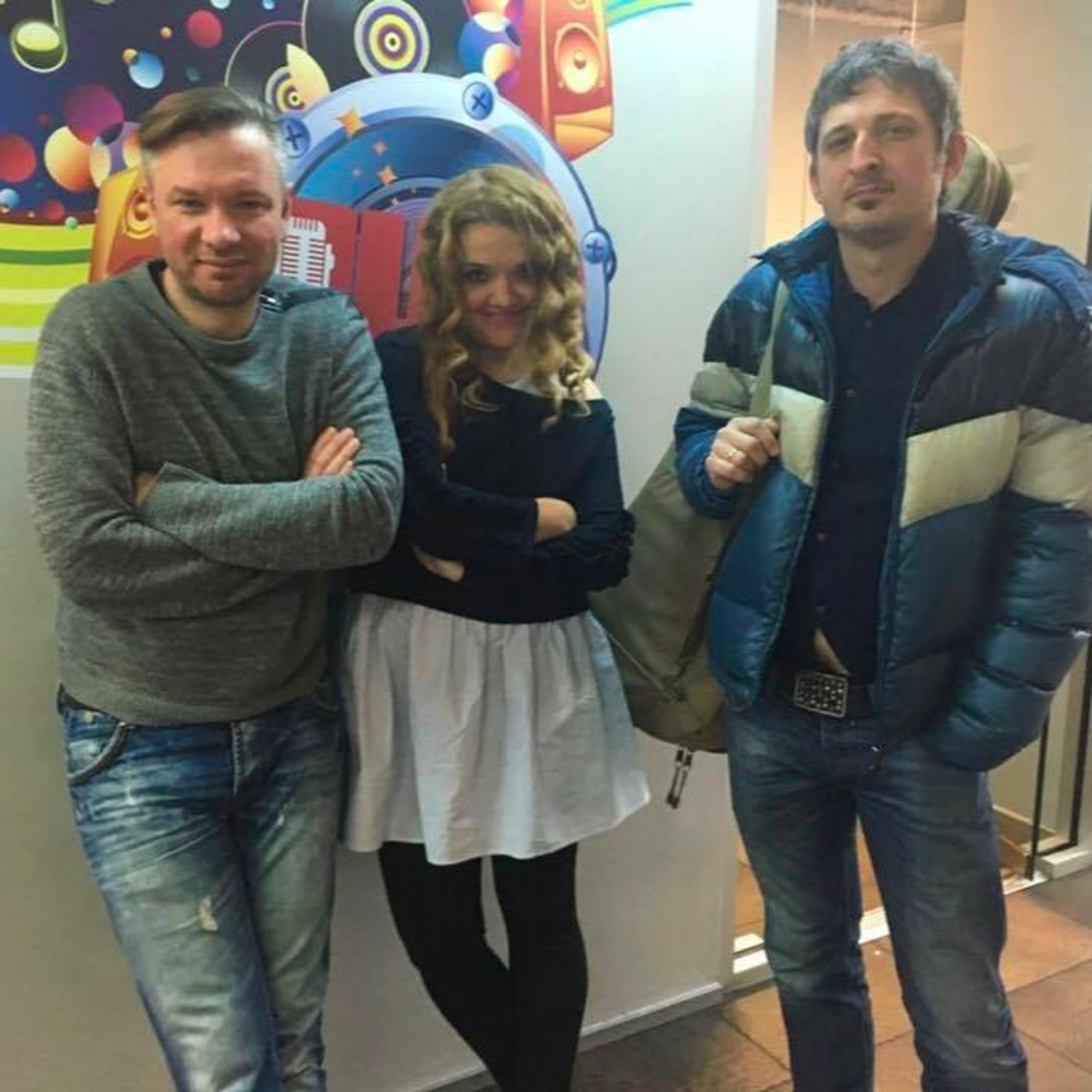 Группа "Ундервуд" и Таня Родос на радио RUSA, 02.01.2017