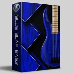 Blue Slap Bass (Slapped Bass Guitar Loops)