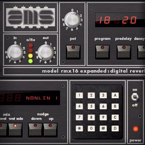 Stream Universal Audio Listen to AMS RMX16 Expanded Digital Reverb