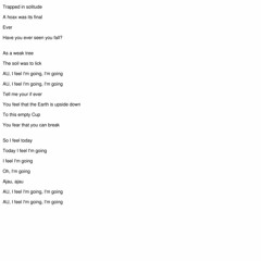 Bohemia Suburbana - Siento Que Me Voy