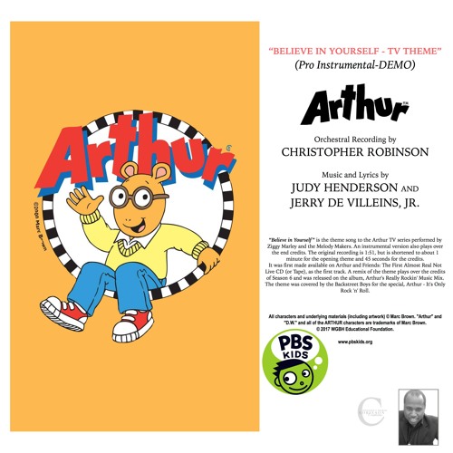 Believe In Yourself Arthur Theme Full Instrumental By Chris Robinson Crc Music International
