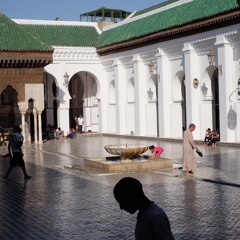 Salawat and dhikr at al-Qarawiyyin mosque after dhuhr prayer, Fes, Morocco, Ramadan 2017