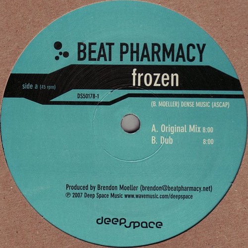 Stream beat pharmacy - frozen original mix 2007 by  brendonmoeller/echologist/beatpharmacy | Listen online for free on  SoundCloud