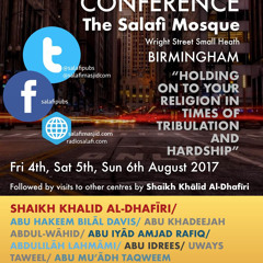 2 Three Principles Shaykh Khalid Ad Dhafiri