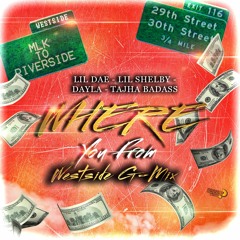 Where You From (The Westside GMix) Lil Dae, Lil Shelby, Dayla, Tajha Badass