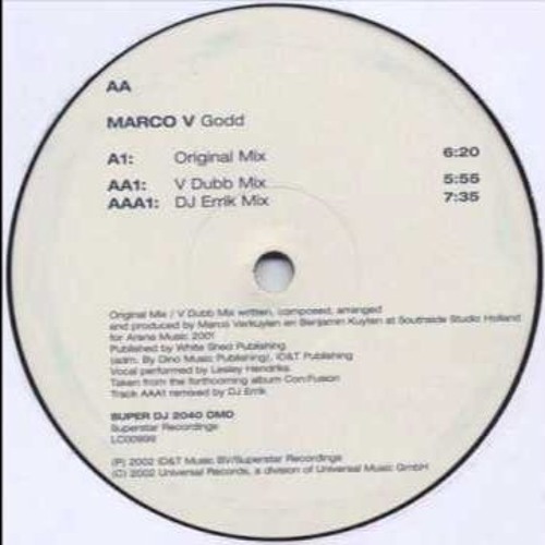 Marco V - Godd (Destroyer Bootleg) [free download]