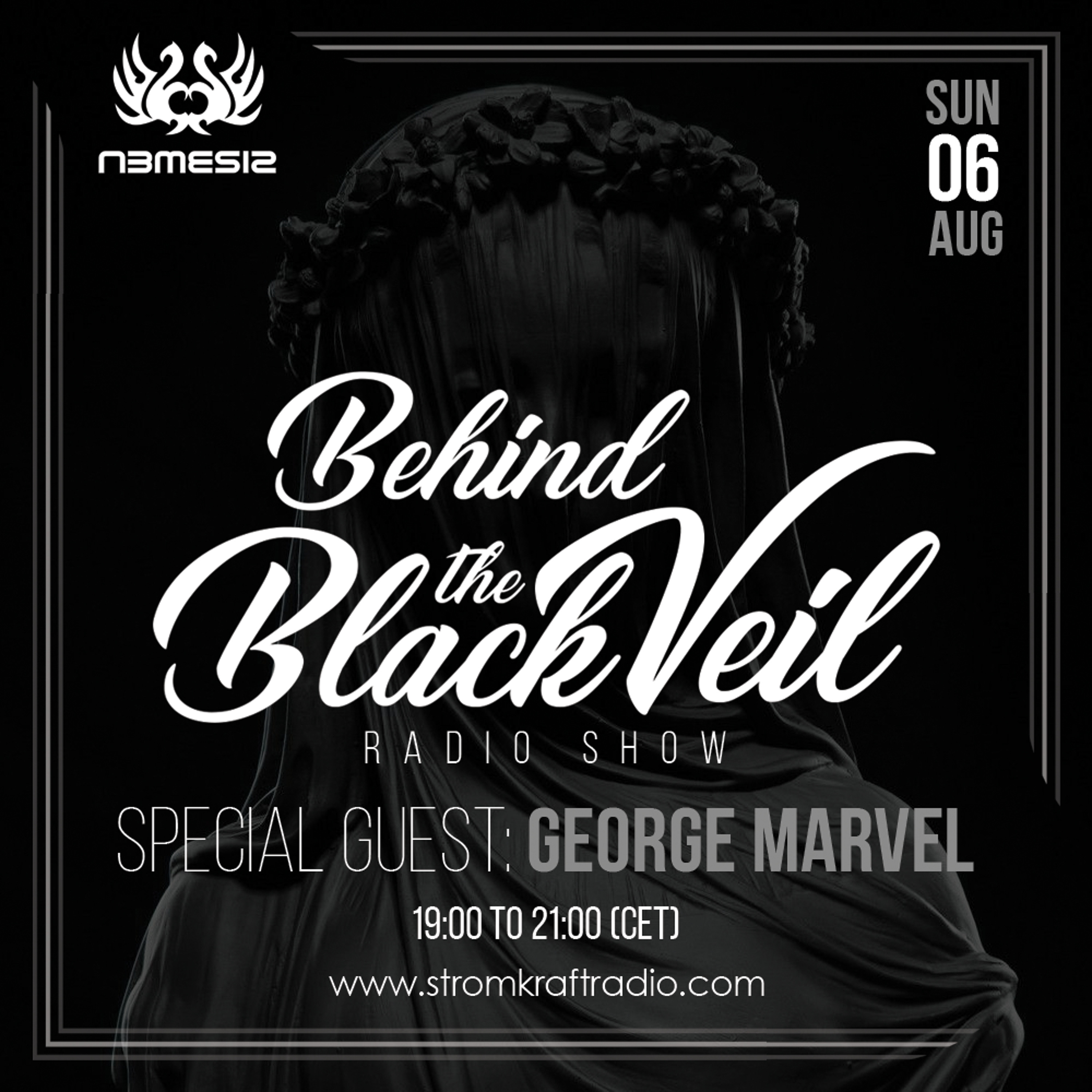 Nemesis - Behind The Black Veil #012 Guest Mix (George Marvel) episode artwork