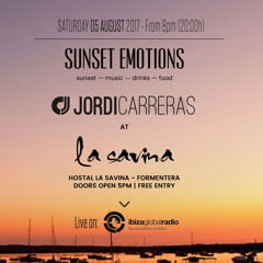 JORDI CARRERAS - Live at Formentera (Sunset Emotions Hostal La Savina)5/8/17