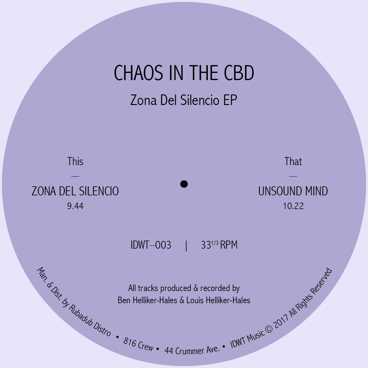 ダウンロード Chaos In The CBD - Zona Del Silencio