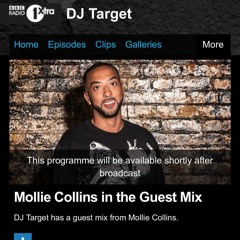 Mollie Collins - 30 Mins For DJ Target 5.08.2017 (BBC RADIO 1XTRA)