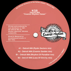 PREMIERE: KGB - Detroit 909 (Rydm Sectors mix)[Cosmic Rhythm]