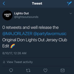 MAJOR LAZER x FLOSSTRADAMUS - ORIGINAL DON (PARTY FAVOR EDIT) [LIGHTS OUT JERSEY CLUB FLIP]
