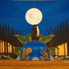 Women, you who remain in the sweat lodge, call up your singing