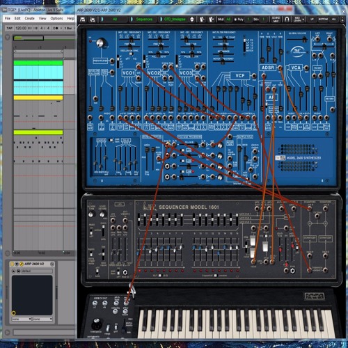 TGIF! Quick Ableton improv with MiniMoog and ARP2600 (YT link)