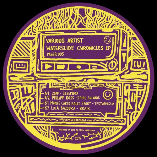 PAGER005 - Various Artists - Waterslide Chronicles EP