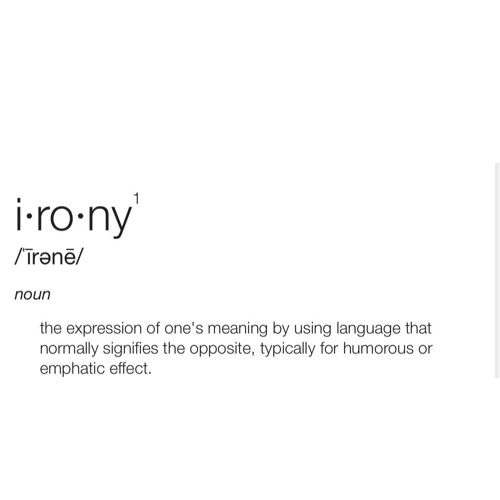 Irony